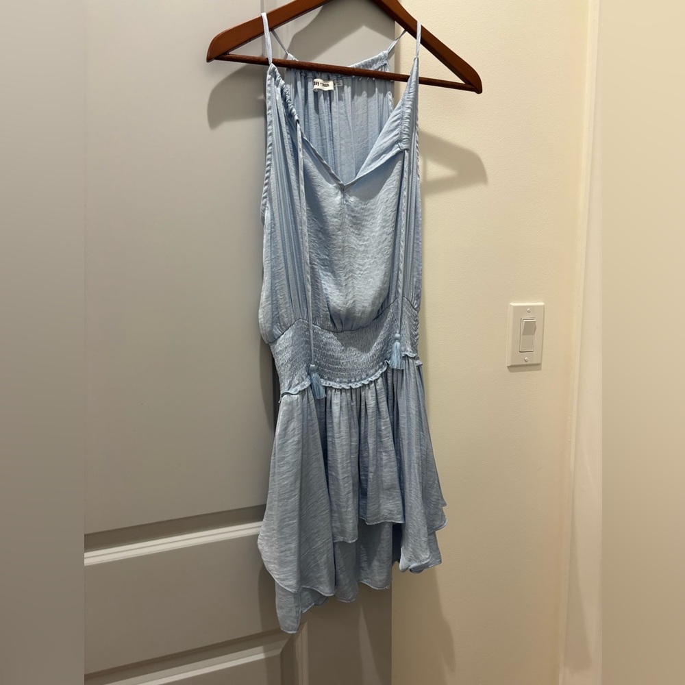 Day + Moon Light Blue Dress